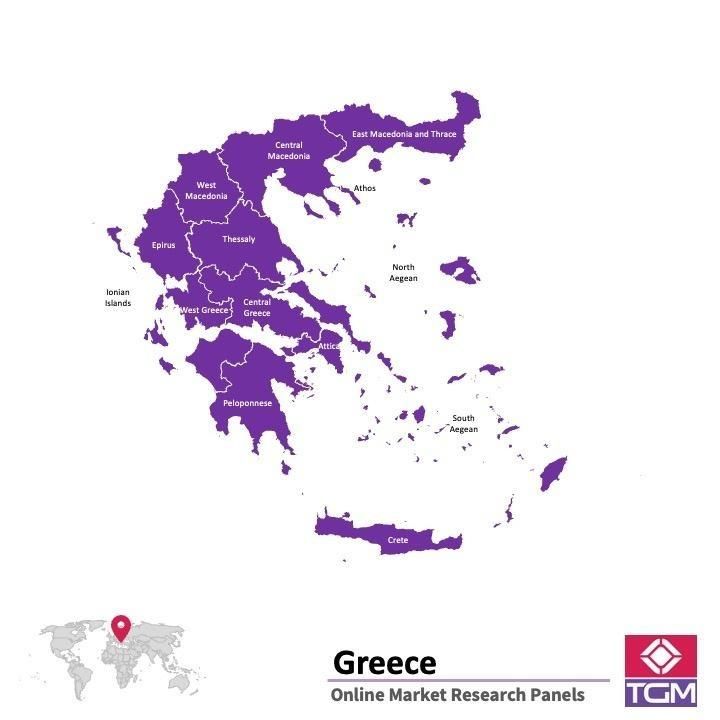 PANEL ONLINE DI YUNANI |  Riset Pasar di Yunani