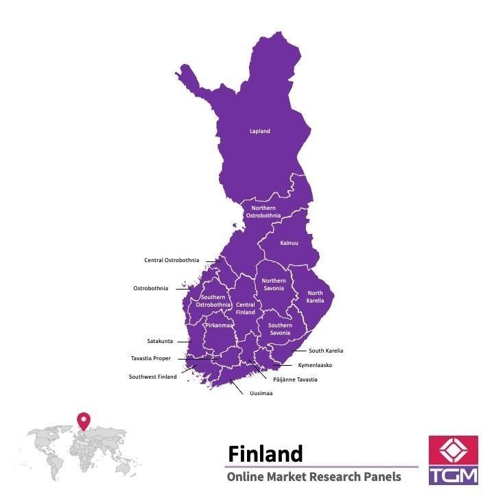 PANEL ONLINE DI FINLANDIA |  Riset Pasar di Finlandia