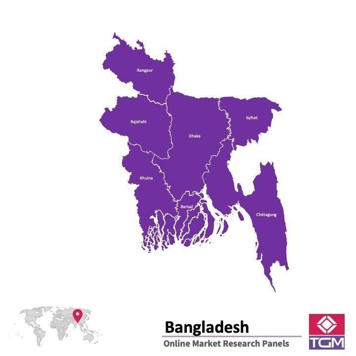 PANEL ONLINE DI BANGLADES |  Riset Pasar di Banglades
