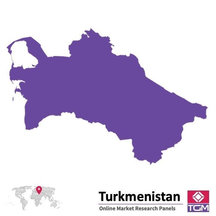 PANEL ONLINE DI TURKMENISTAN |  Riset Pasar di Turkmenistan