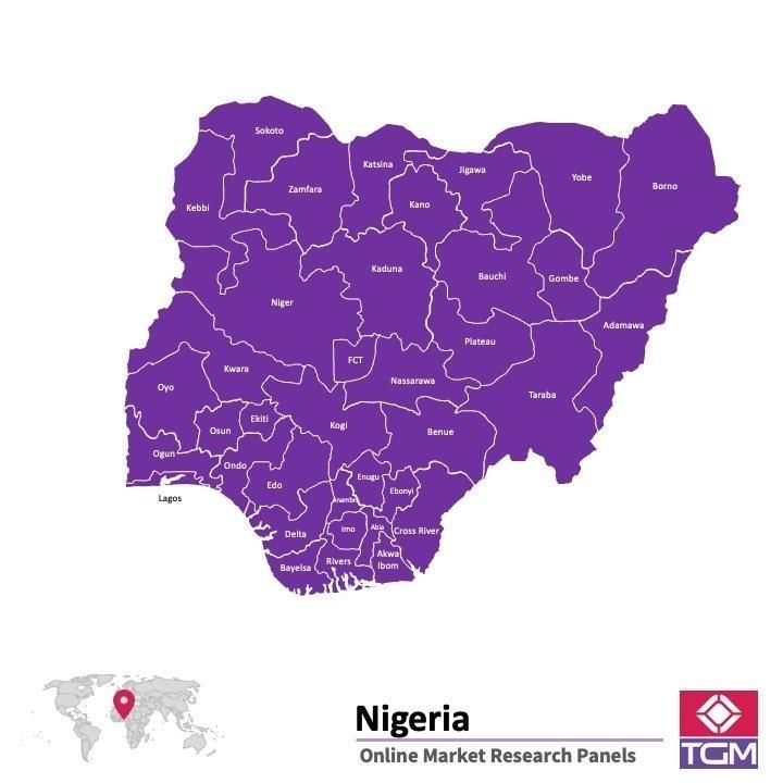PANEL ONLINE DI NIGERIA |  Riset Pasar di Nigeria