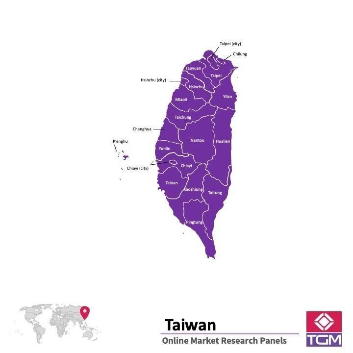 PANEL ONLINE DI TAIWAN |  Riset Pasar di Taiwan