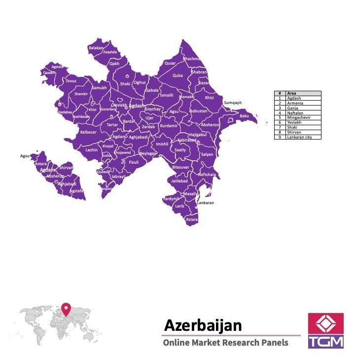 PANEL ONLINE DI AZERBAIJAN |  Riset Pasar di Azerbaijan