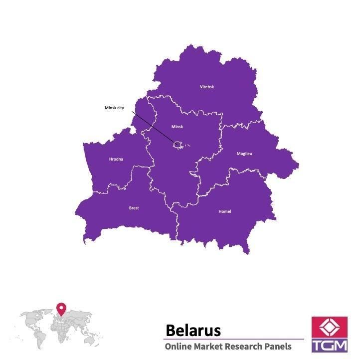 PANEL ONLINE DI BELARUSIA |  Riset Pasar di Belarusia