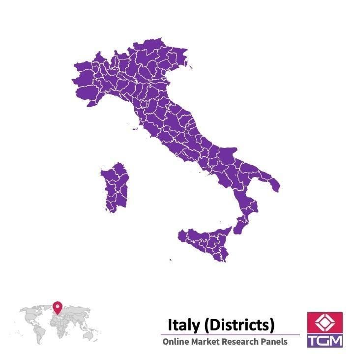 PANEL ONLINE DI ITALIA |  Riset Pasar di Italia