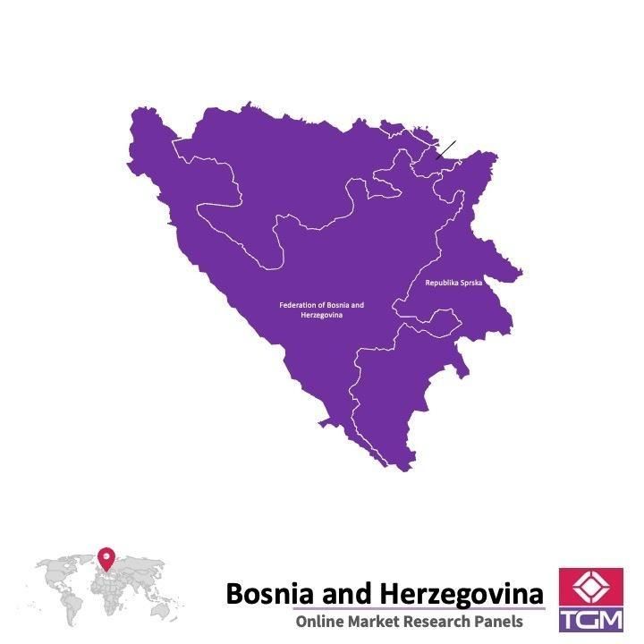 PANEL ONLINE DI BOSNIA DAN HERZEGOVINA |  Riset Pasar di Bosnia dan Herzegovina