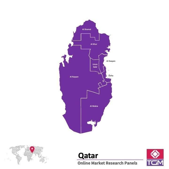 PANEL ONLINE DI QATAR |  Riset Pasar di Qatar