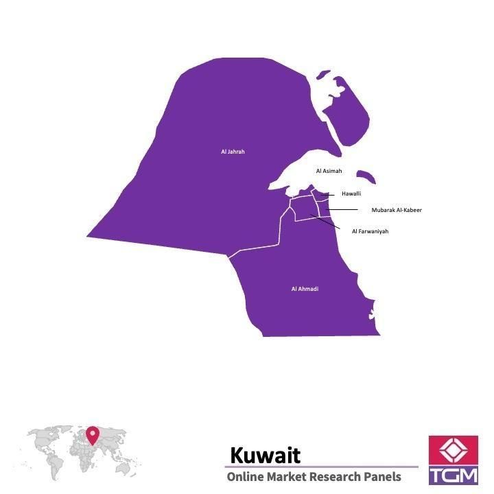 PANEL ONLINE DI KUWAIT |  Riset Pasar di Kuwait