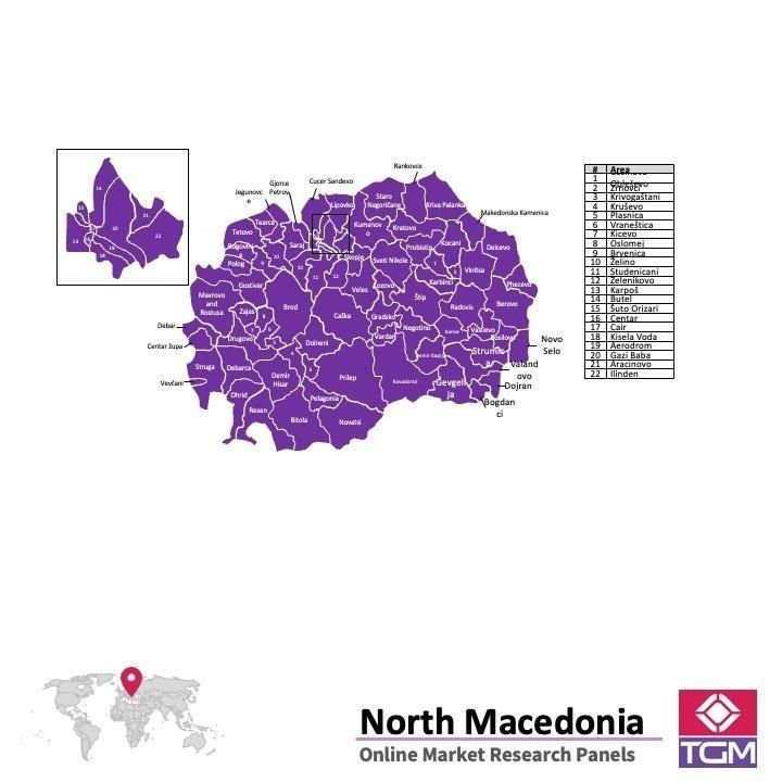 PANEL ONLINE DI MAKEDONIA UTARA |  Riset Pasar di Makedonia Utara