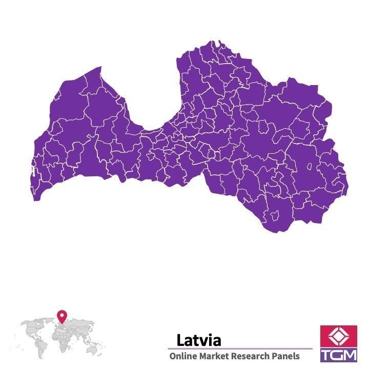PANEL ONLINE DI LATVIA |  Riset Pasar di Latvia