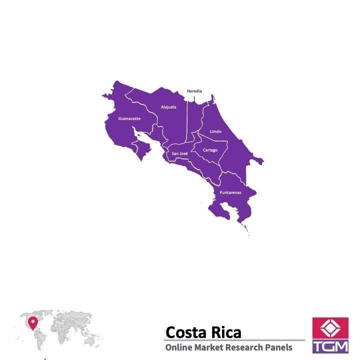 PANEL ONLINE DI KOSTA RIKA |  Riset Pasar di Kosta Rika